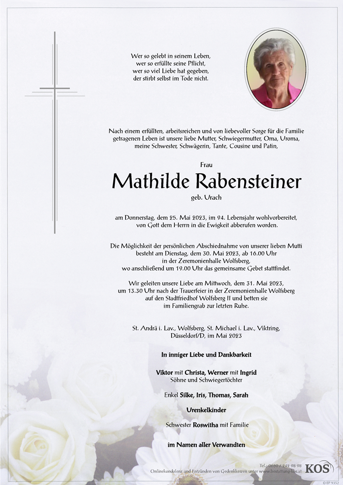 Mathilde Rabensteiner